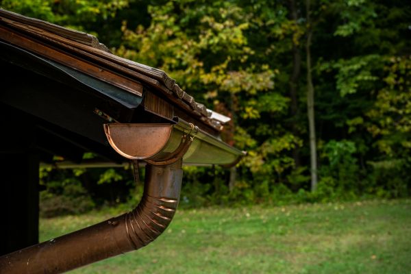 Copper Gutter Replacement in Fredericksburg