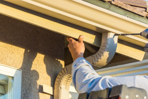Aluminum Rain Gutter Service in Fredericksburg