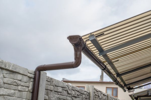 Plastic Downspout Installation in Fredericksburg
