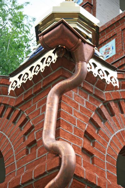 Church Downspout Installation in Fredericksburg